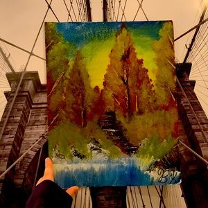 Bob Ross Painting I Myself